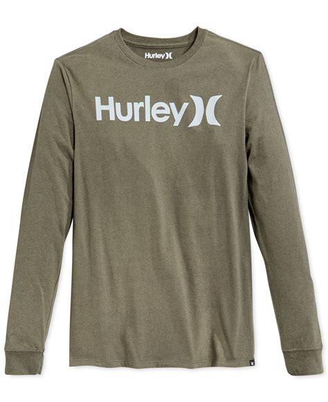 hurley long sleeve t shirts|More.